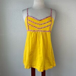 Energie Spaghetti Strap Tank Top Size L EUC